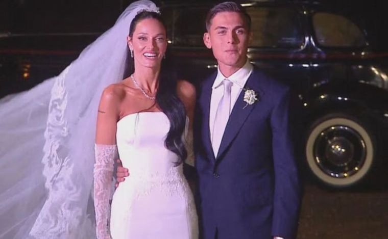 FOTO: Casamiento de Dybala y Oriana Sabattini. 