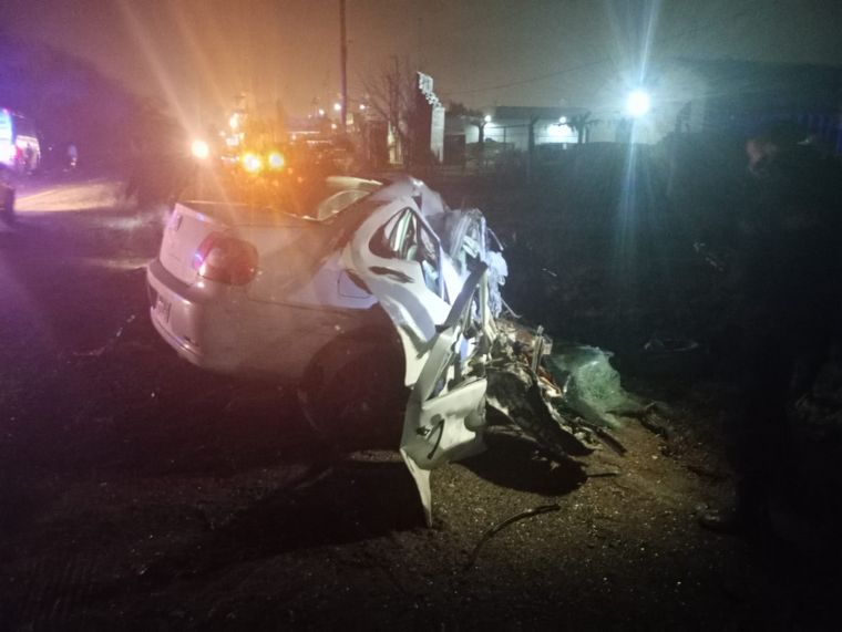 FOTO: Choque fatal en Avenida Amadeo Sabattini. 