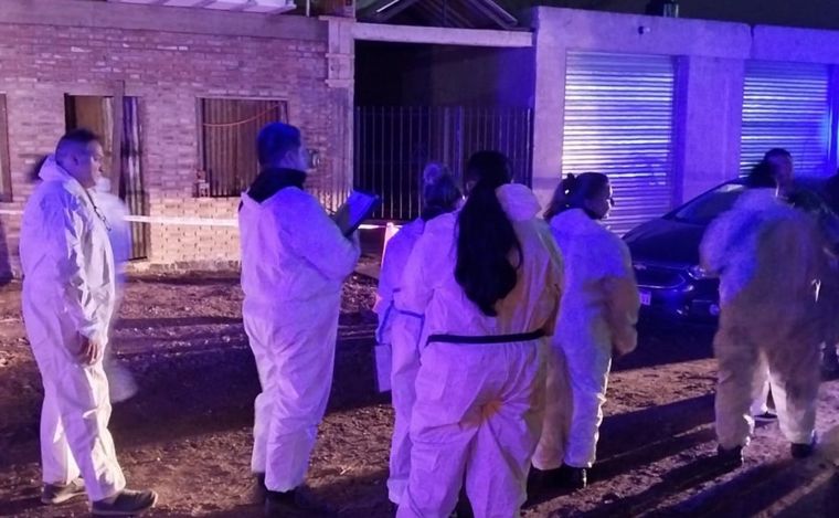 FOTO: Homicidio en Alvear, al sur del Departamento Rosario.