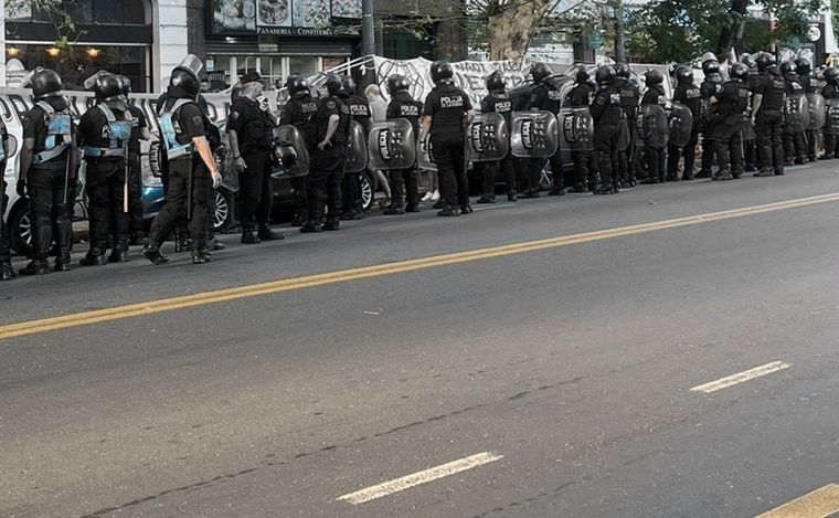 FOTO: Los cortes de calle en CABA se redujeron un 50% respecto al 2023.