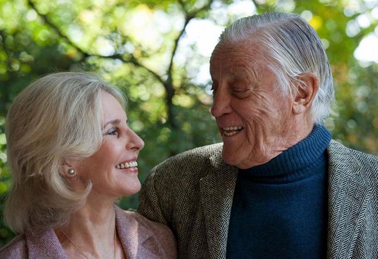 FOTO: Sally Quinn y Ben Bradlee.