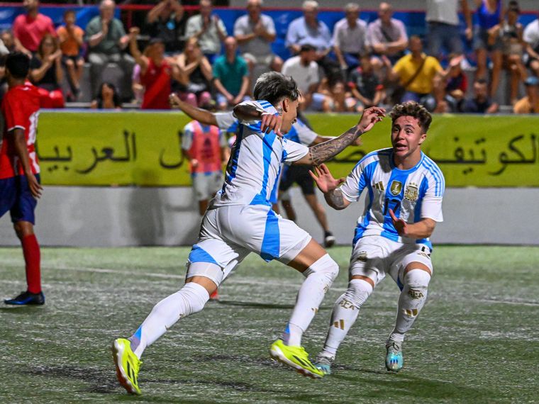 FOTO: La Selección argentina sub 20 debutó en L''Alcudia con triunfo ante Brasil