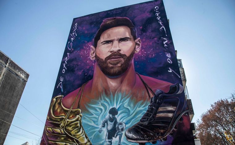 FOTO: Circuito Messi: un viaje al mundo del astro del fútbol en su barrio de Rosario.