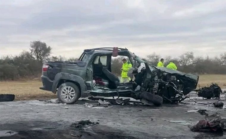 FOTO: Murió en un siniestro vial el presidente comunal de Las Palmeras.