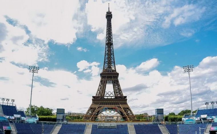 FOTO: París, listo para iniciar los Juegos Olímpicos 2024.