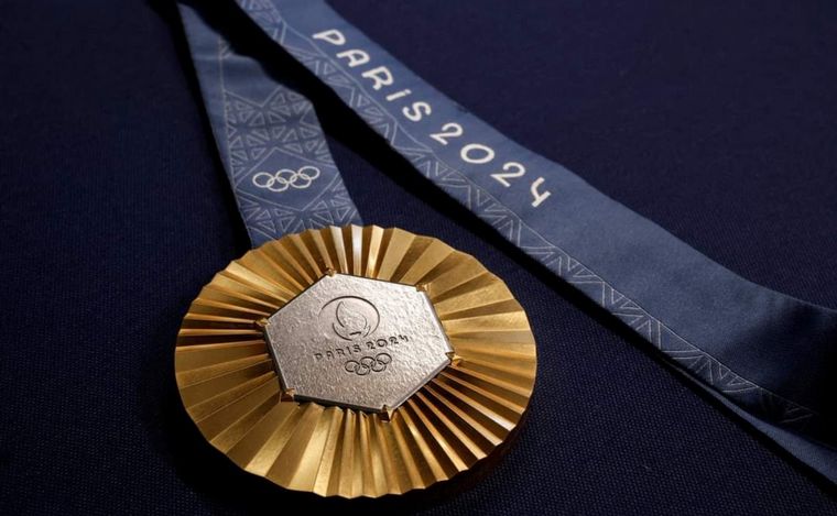 FOTO: Medalla de Los Juegos Olímpicos París 2024.