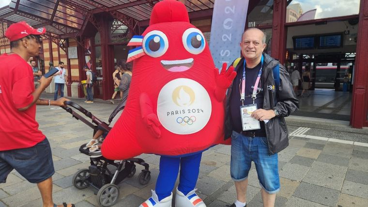 FOTO: Jorge Parodi en los Juegos Olímpicos de Paris 2024