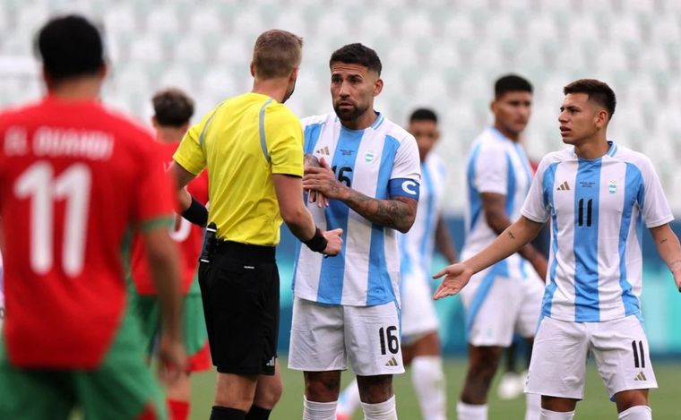 FOTO: Argentina cayó 2-1 ante Marruecos en el debut olímpico (Foto: Gentileza de Reuters).