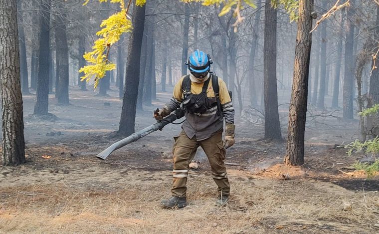 FOTO: Está contenido el incendio en Totoral. (Foto: archivo/Gobierno de Córdoba)