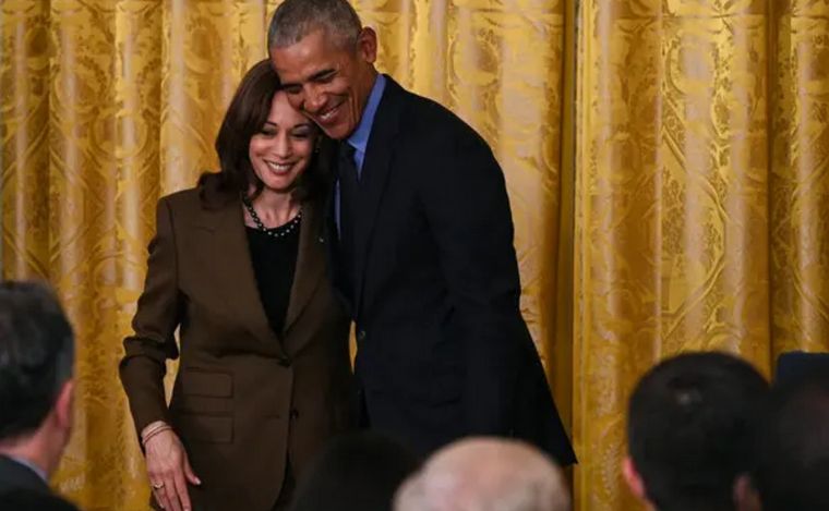 FOTO: Obama anunció su apoyo a Harris para la candidatura (Foto: The New York Times).