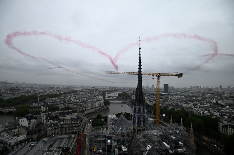 FOTO: Se inauguran los Juegos Olímpicos París 2024