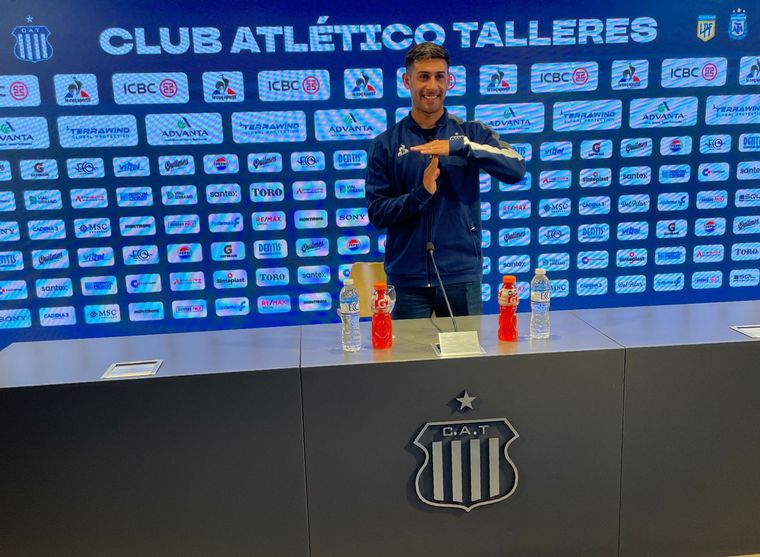 FOTO: Franco Moyano, refuerzo de Talleres: 