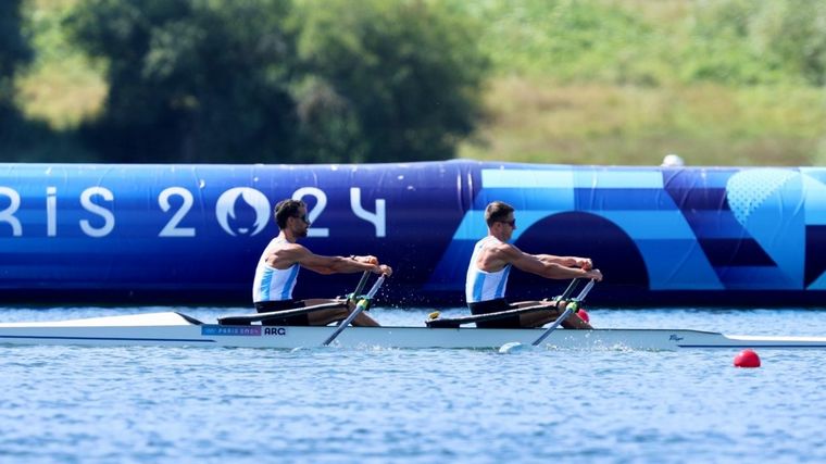 FOTO: Los argentinos pasaron a las semifinales en remo