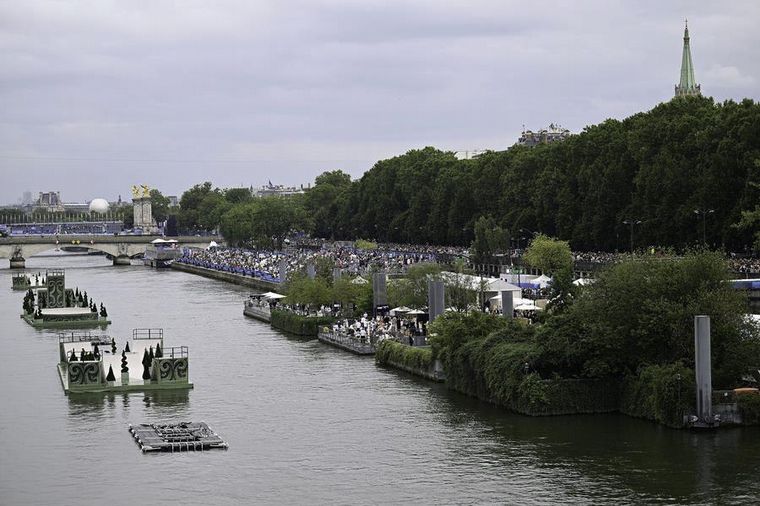 FOTO: El río Sena presenta altos niveles de contaminación.