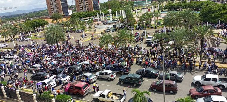 FOTO: Jesús Lobo: Cómo vive un venezolano las marchas y movilizaciones contra Maduro