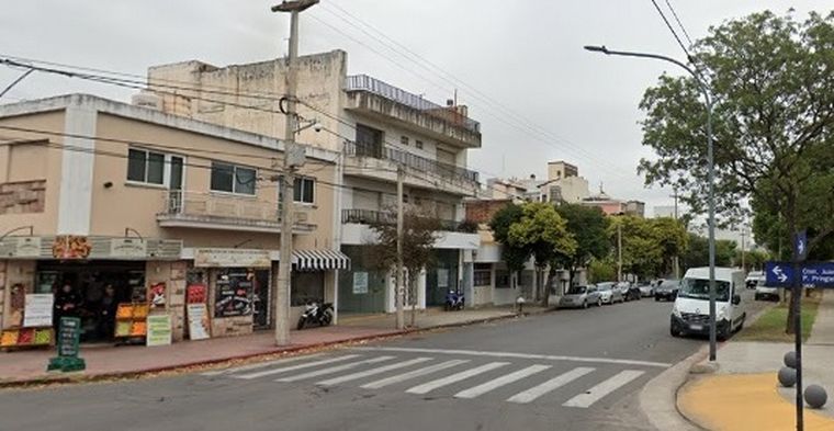 FOTO: Daniel Willington sufrió el robo en barrio Pueyrredón (Foto: Street View)