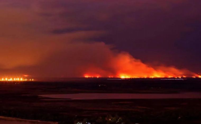 FOTO: Incendios en la región, una imagen que se repite.