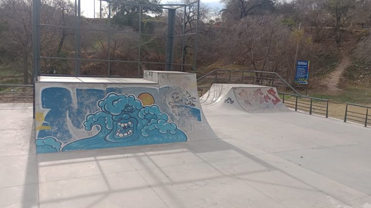 FOTO: Damián Nolasco, desde la pista de BMX en el Parque de las Naciones. 