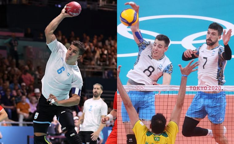 FOTO: ¿Qué necesitan las Selecciones de Handball y Vóley para pasar la fase de grupos?