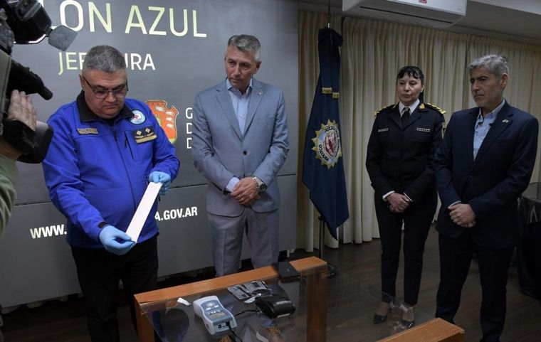 FOTO: El Ministerio de Seguridad implementó el narco test en la Policía de Córdoba