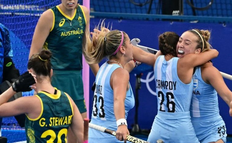 FOTO: Las Leonas empataron 3 a 3 con Australia (Foto: @LeonasARGHockey).