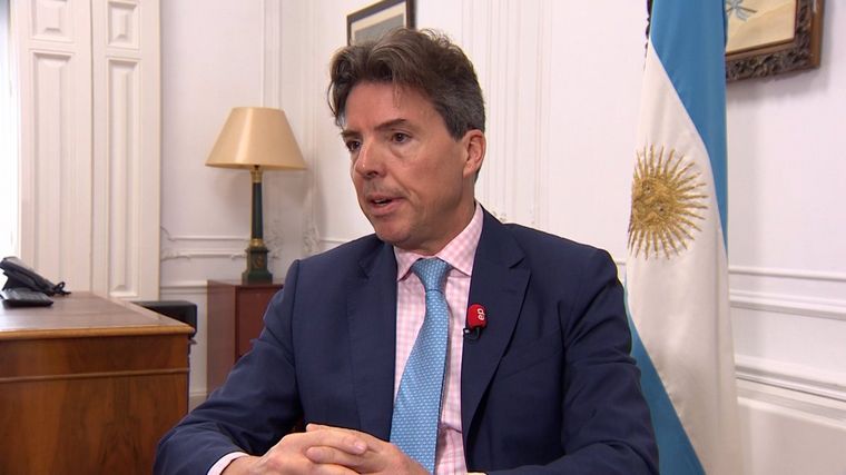 FOTO: Leopoldo Sahores, Secretario de Relaciones Exteriores de Argentina