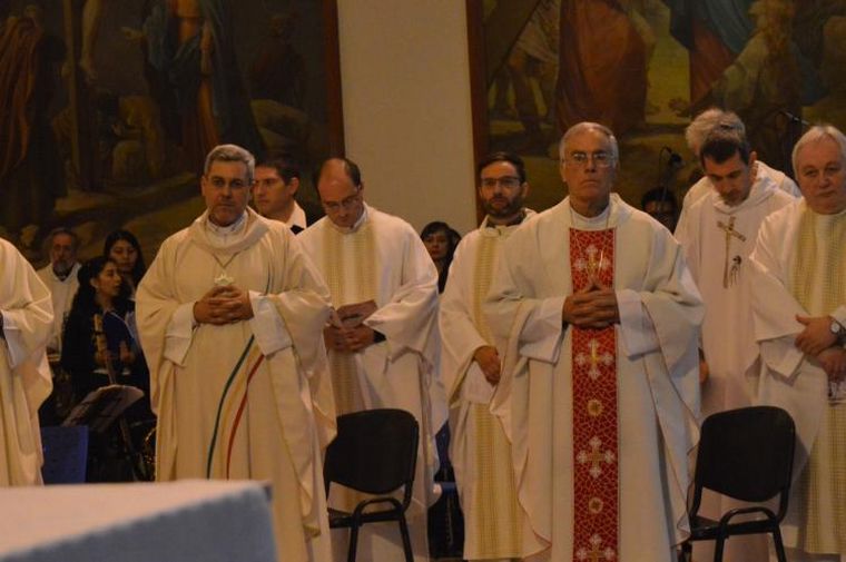 FOTO: Monseñor Horacio Álvarez pidió que trabajemos para alimentar el espíritu