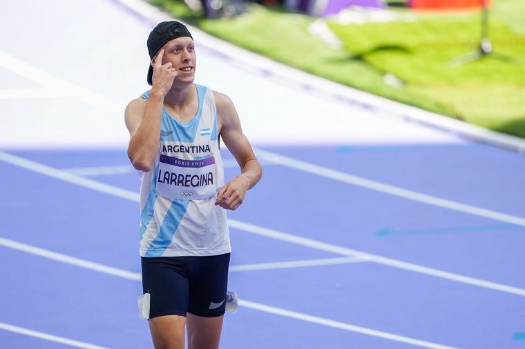 FOTO: Atletismo: Elián Larregina clasificó a semifinales de los 400 metros