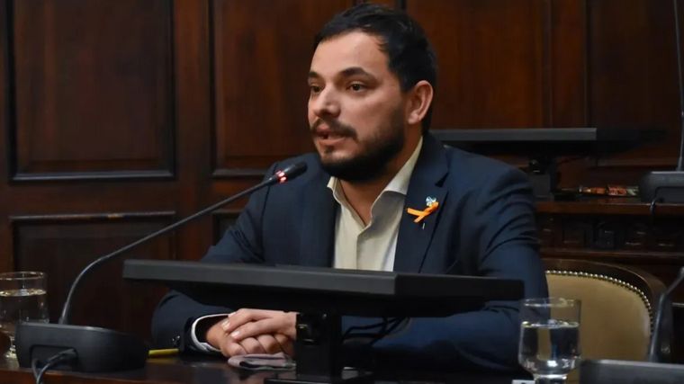 FOTO: Álvaro Martínez, diputado de La Libertad Avanza.