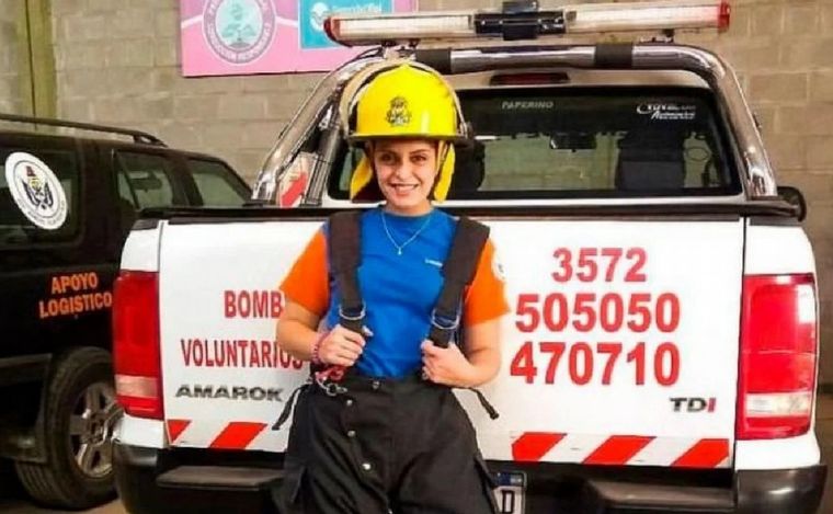 FOTO: Luana Ludueña se quitó la vida en enero de 2022. (Foto: archivo/Bomberos)