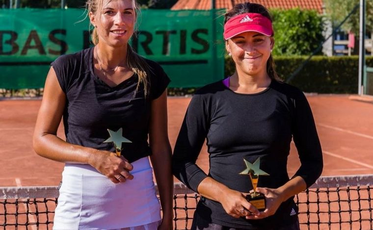 FOTO: Melina Ferrero y Sofía Luini fueron suspendidas (Foto:@TenistasArg).