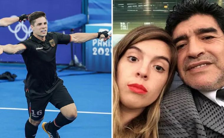 FOTO: Dalma Maradona habló de la frase de Diego que usó Gonzalo Peillat