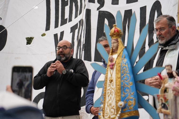 FOTO: Marchas por San Cayetano en Córdoba. (Foto: Daniel Cáceres/Cadena 3)