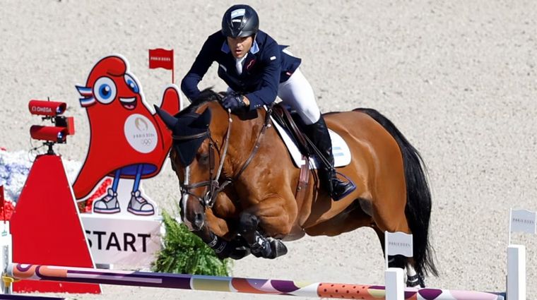 FOTO: José María Larocca, en los Juegos Olímpicos de París (Foto: EFE)