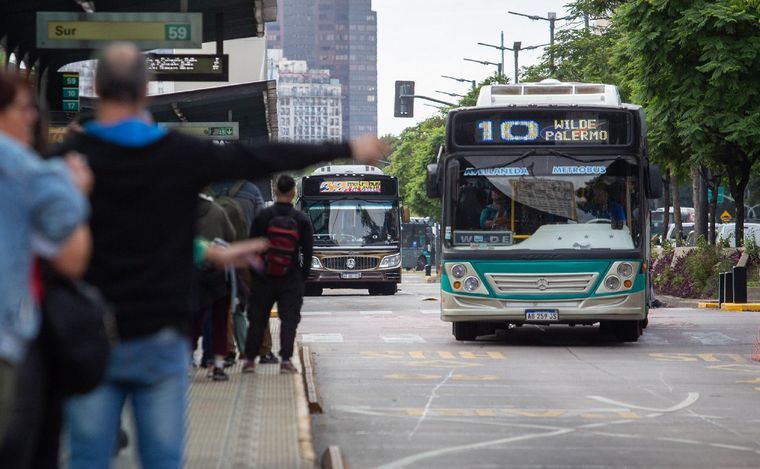 FOTO: Transporte público: en el AMBA la tarifa es mucha más barata. 