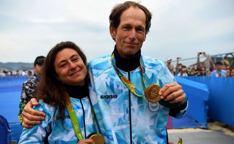 FOTO: Carranza y Lange, ganadores del oro en Río 2016