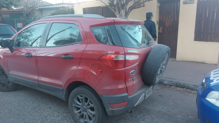 FOTO: La camioneta de Fernando Albareda.