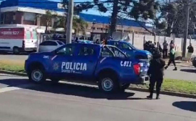 FOTO: Fuerte operativo de emergencia en la zona del accidente de la avioneta.