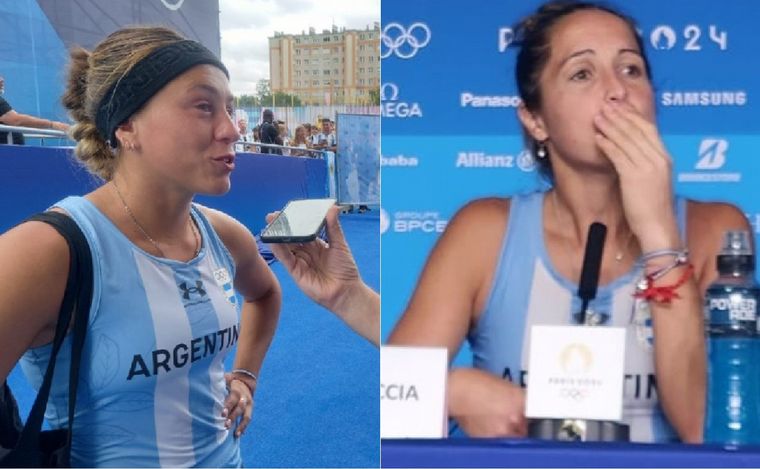 FOTO: Julieta Jankunas y Rocío Sánchez Moccia, jugadoras de Las Leonas.