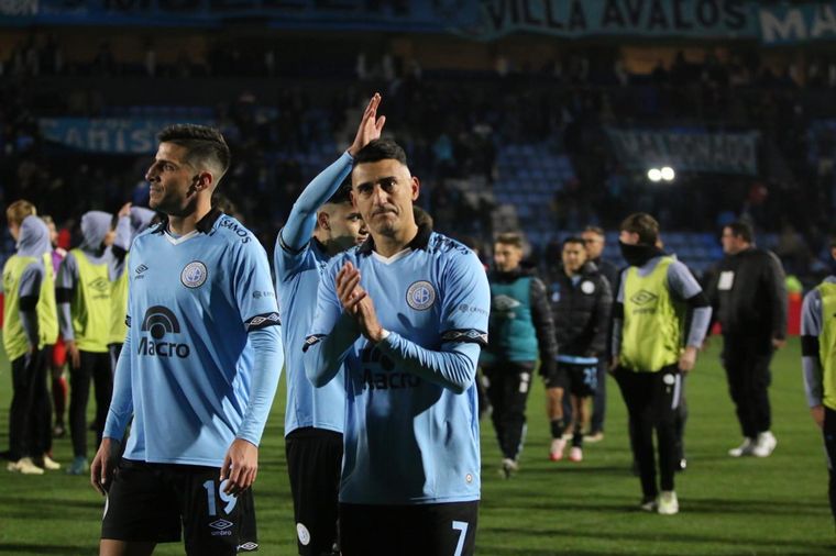 FOTO: Matías Suárez fue la figura de Belgrano.  