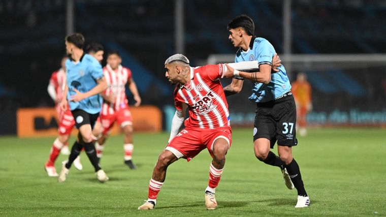 FOTO: Adrián Balboa abrió el marcador ante Belgrano