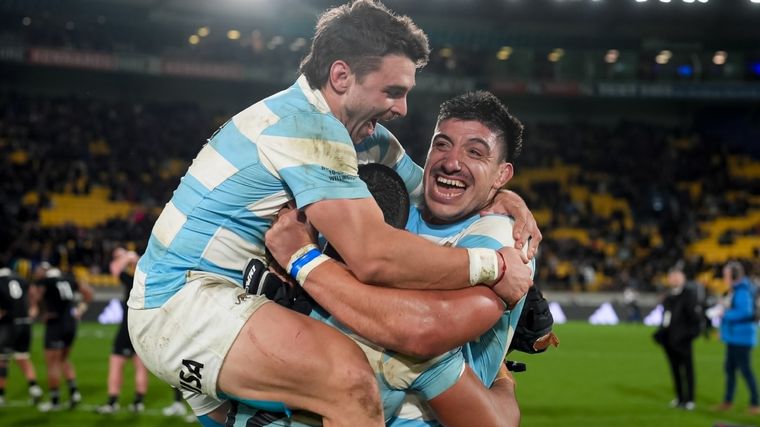 Los Pumas consiguieron un historico triunfo ante Nueva Zelanda Notas Deportes Cadena 3 Argentina