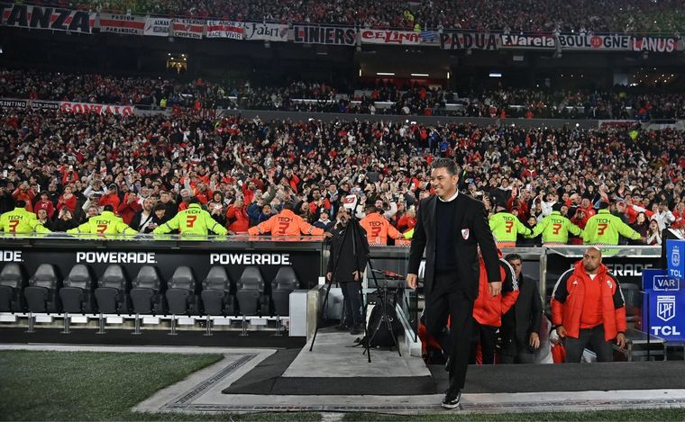 FOTO: Marcelo Gallardo volvió a River. (Foto.@RiverPlate)