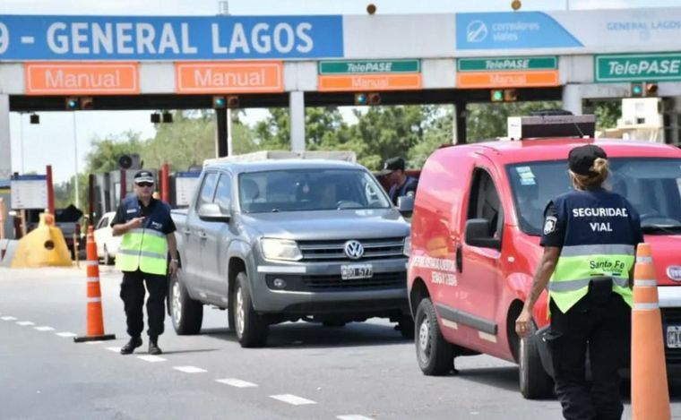 FOTO: Récord de controles en Santa Fe: fiscalizaron más de 74 mil vehículos en julio.