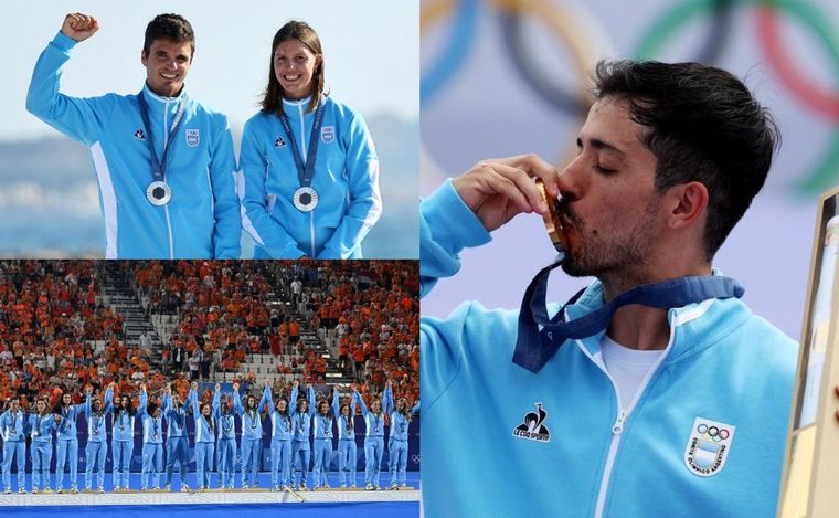 FOTO: Los J.J.O.O bajaron la persiana este domingo con tres medallas para Argentina