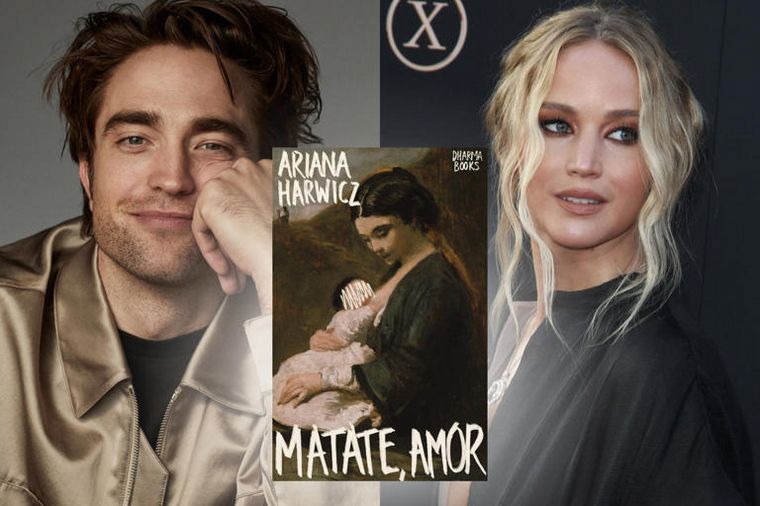 FOTO: Jennifer Lawrence y Robert Pattinson, en la adaptación de un libro argentino