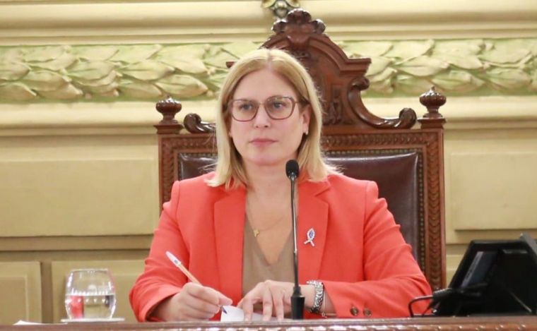 FOTO: Gisela Scalia, vicegobernadora de Santa Fe.