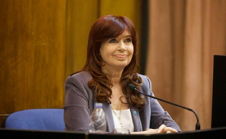 FOTO: Cristina Kirchner declaró durante una hora.