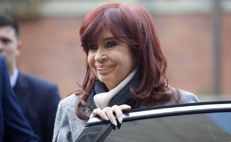 FOTO: Cristina Kirchner declaró durante una hora.