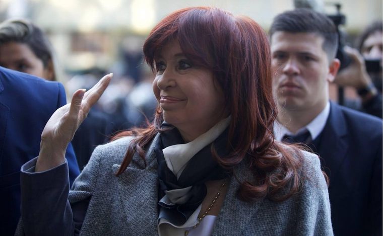 FOTO: Cristina Kirchner declaró durante una hora.